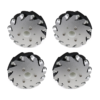 EasyMech A set of 127mm Aluminum Mecanum Wheels 2 Left and 2 Right – Bush Type Roller