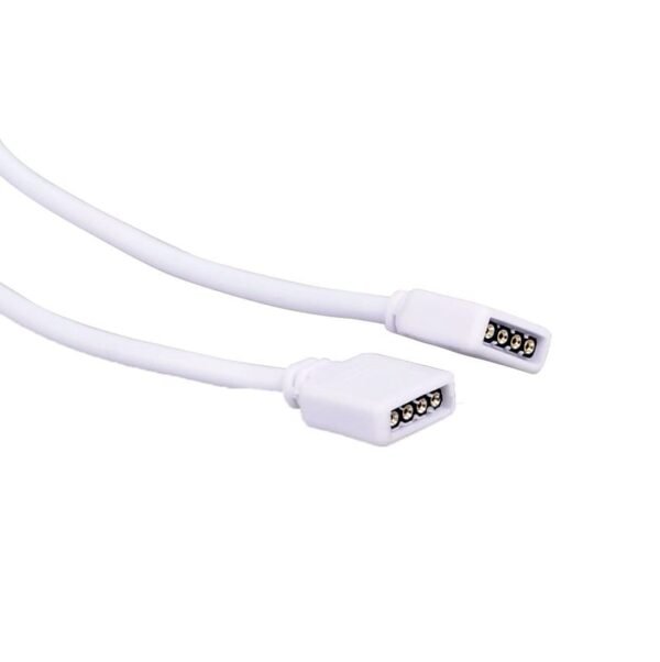 4 Pin LED Connector Extension Cable Cord for SMD 5050 3528 RGB LED Light Strip – 50 CM - Image 3