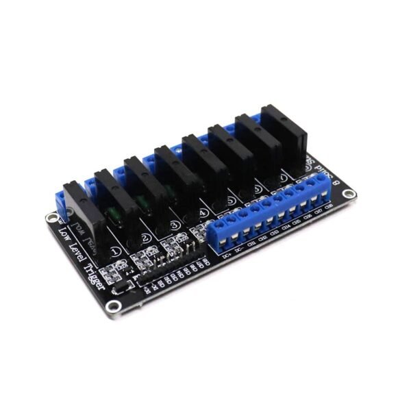 5V 2A 8-Channel SSR G3MB-202P Solid State Relay Module (Low level Trigger) - Image 2