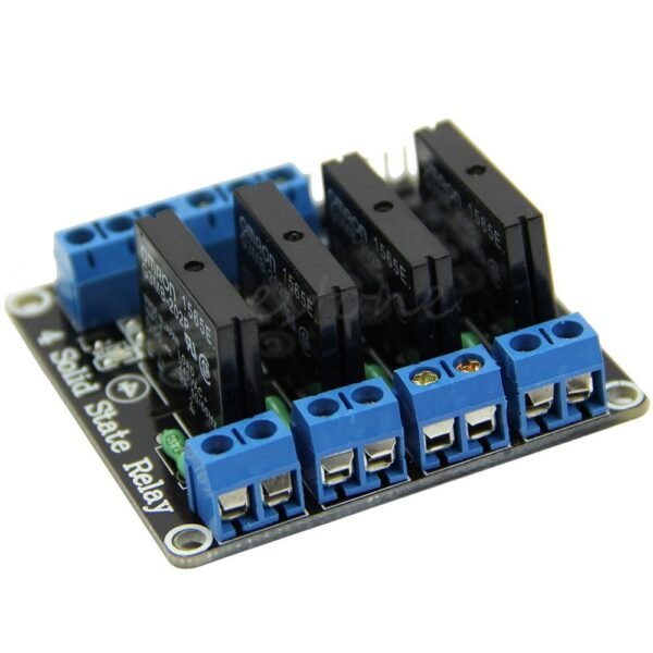 5V 4 Channel SSR G3MB-202P Solid State Relay Module 240V 2A Output with Resistive Fuse – Good Quality - Image 3