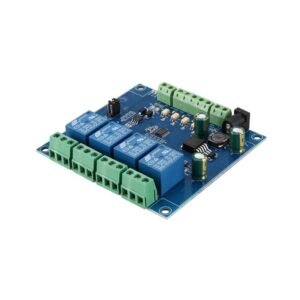 7-24V Modbus RTU 4, Channels Relay Module, RS485/TTL Anti-Reverse, Connection