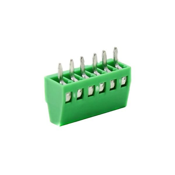 6 Pin 2.54mm Pitch Pluggable Screw Terminal Block (Pack of 3)