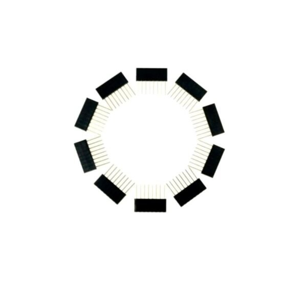 8 Pin Female 11mm tall stackable Header Connector for Arduino-5Pcs. - Image 3