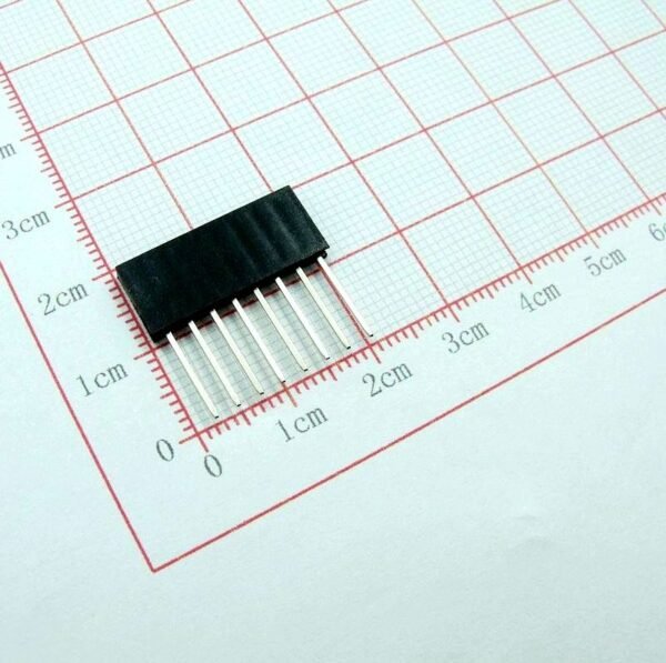 8 Pin Female 11mm tall stackable Header Connector for Arduino-5Pcs. - Image 2
