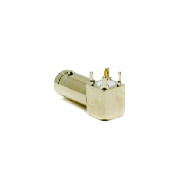 BNC Connector Female 50 Ohm Right Angled For PCB Mount - Image 3