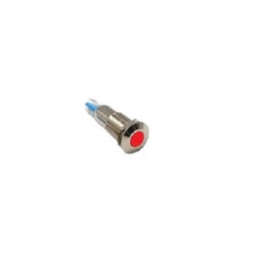 Red 3-9V 8mm LED Metal Indicator Light