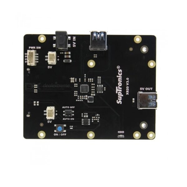 Raspberry Pi X820 2.5 inch SSD Disk Expansion Board Supports USB3.0 Storage - Image 3