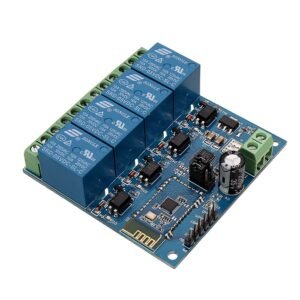DC 5V Bluetooth 4, Channels Relay Module, Internet Smart Remote, Control Mobile Phone, Switch Wireless Relay