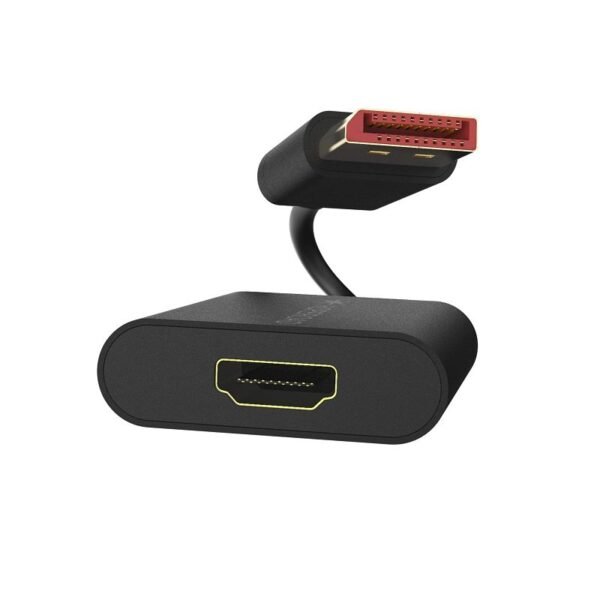 Black Display port to, HDMI Adapter - Image 2