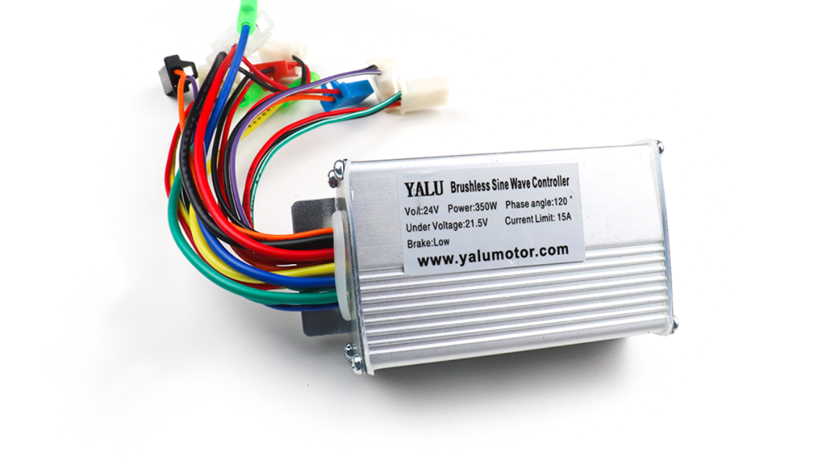 E-Bike Motor Controller 6-inch 24V for Hub Motor 350W DarkOct02