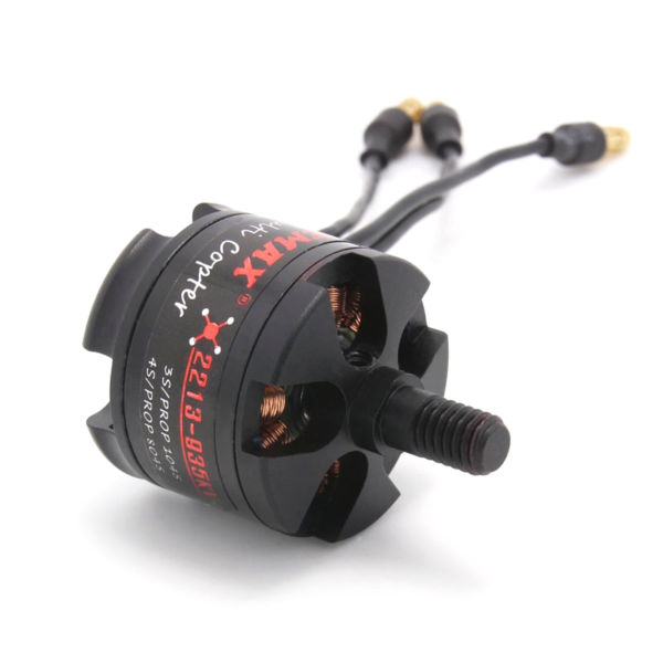 EMAX MT2213 935KV Brushless DC Motor ? Black Cap (CW Motor Rotation) With Prop1045 Combo (Original) - Image 3