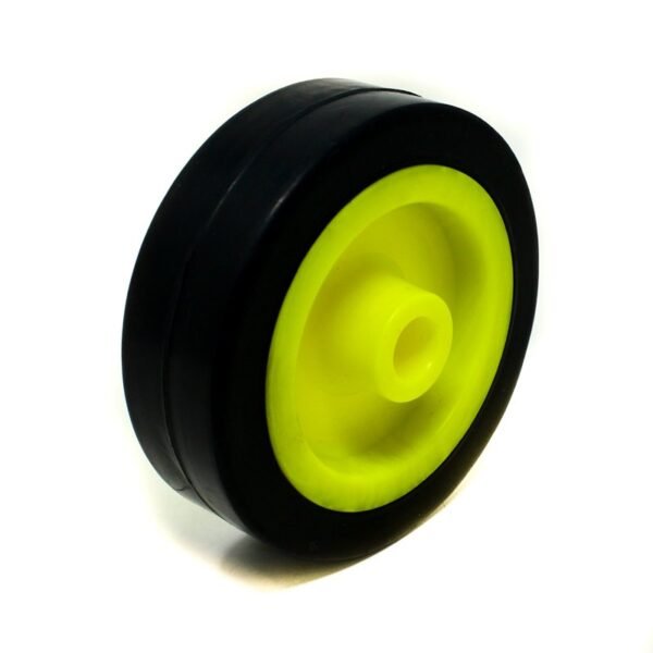 EasyMech Heavy Duty(HD) Disc Wheel 100x32mm 1Pcs. (Yellow Color)