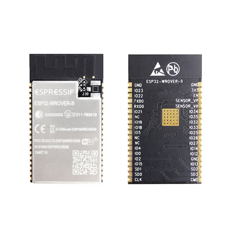 Espressif ESP32-WROVER-B 16M 128Mbit Flash WiFi Bluetooth Module ...