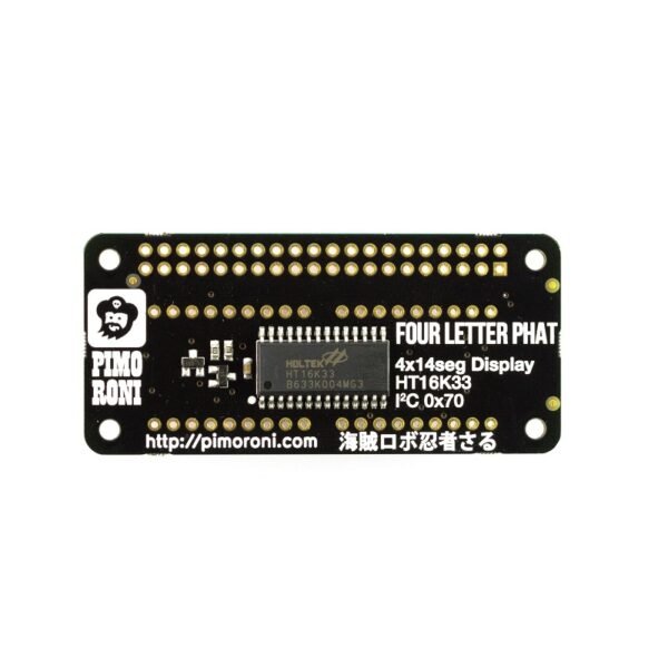 PIMORONI Four Letter pHAT – Four Letter Display for Raspberry Pi - Image 3