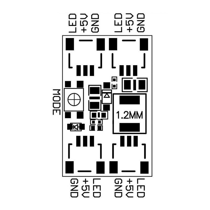 Full Color WS2812 LED Board Set - DarkOct02