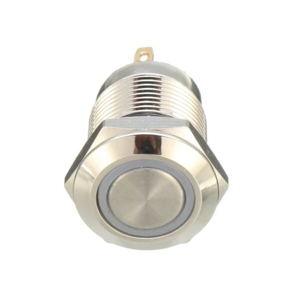 Green 22 mm 220 V LATCHING Metal Switch - Image 2