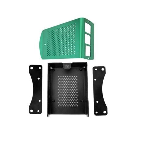 Green Metal Aluminum Case support fans for Raspberry 3B+/3B - Image 3
