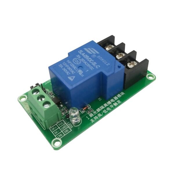 1 Channel Relay Module, 30A with Optocoupler, Isolation 5V Supports, High and Low Triger