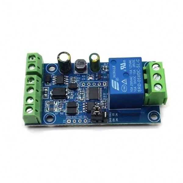 7-24V Modbus RTU 1, Channel Relay Module, RS485/TTL Anti-reverse, Connection - Image 3
