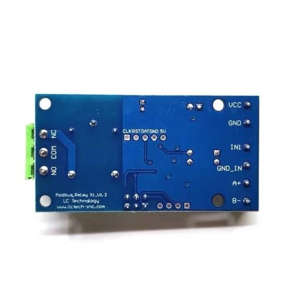 7-24V Modbus RTU 1, Channel Relay Module, RS485/TTL Anti-reverse, Connection - Image 2