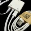 HDMI Male to VGA Female Adapter with 3.5mm AUX and USB to MicroUSB Power Cables - Image 2