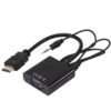 HDMI male to VGA Female Converter, with 3.5 mm Audio Out - Image 2