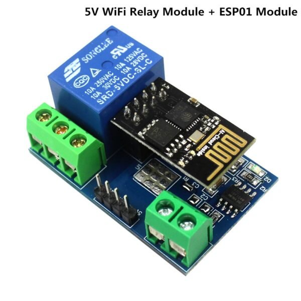 ESP8266 WiFi 5V 1 Channel Relay Module - Image 5