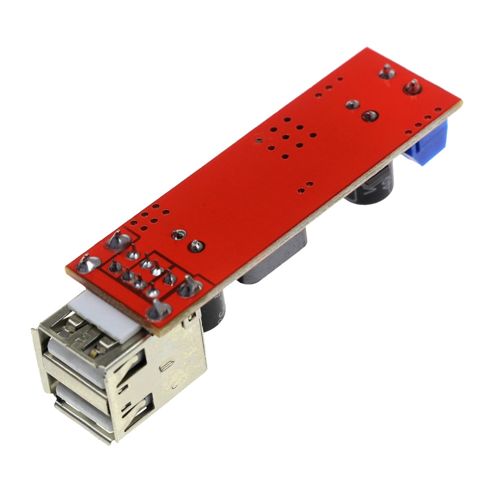 Dual USB Output 9V / 12V / 24V / 36V Car Charger Switch 5V DC-DC Power  Supply Module 3A Buck Regulator - Robotools
