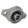 10mm Inner Diameter Zinc Alloy Pillow Block Flange Bearing FL000 - Image 2