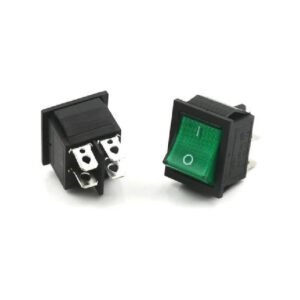 High voltage KCD4 Red 12V-24V 16A DPST ON-OFF 4 Pin Rocker Switch