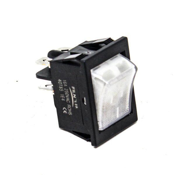 High voltage KCD4 White 220V,16A DPST ON-OFF 4Pin Rocker Switch - Image 5