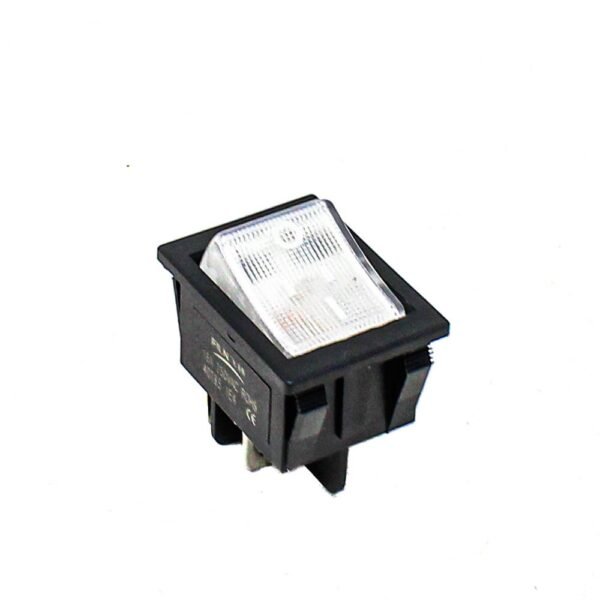 High voltage KCD4 White 220V,16A DPST ON-OFF 4Pin Rocker Switch