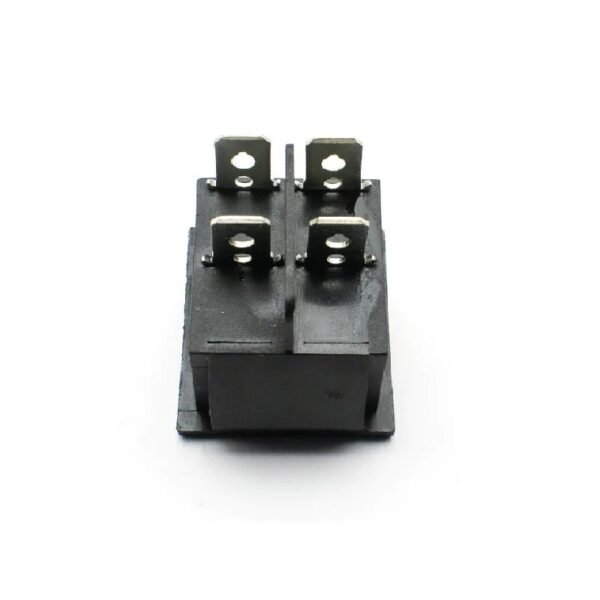 High voltage KCD4 Yellow 12V-24V,16A DPST ON-OFF 4Pin Rocker Switch - Image 3