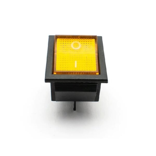 High voltage KCD4 Yellow 220V,16A DPST ON-OFF 4Pin Rocker Switch - Image 4