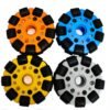 EasyMech Blue 100mm Double Glass Fiber Omni Wheel (BUSH TYPE ROLLER) High Quality - Image 2