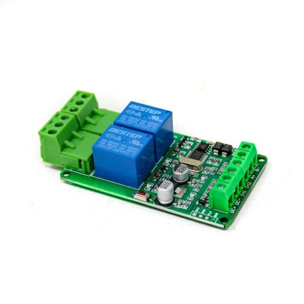 5V Modbus RTU 2, Channels Relay Module, Input Optocoupler, Isolation RS485 MCU - Image 3
