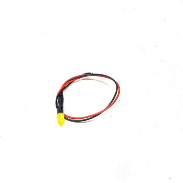 3V Yellow LED Indicator 5MM Light with (Pack of 5) - Image 3