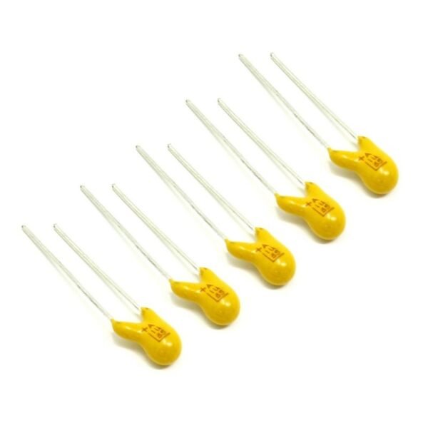 0.1uF 35V Tantalum DIP Capacitor (Pack of 5)