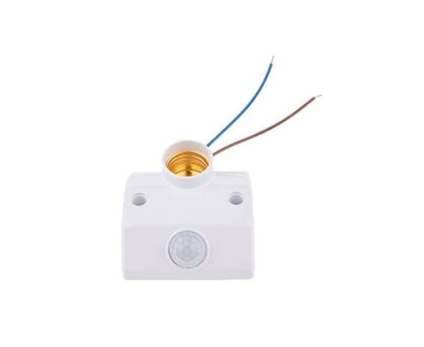 Lamp Base Standard E27 Socket AC 170-250V Infrared Sensor PIR Motion  Detector Automatic Wall Light Holder - Robotools