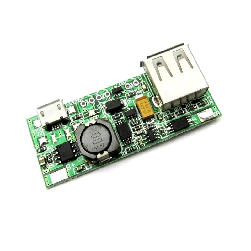 Charging Module Apple Lithium Battery 3.7 to 5V 1A Mobile Phone charging Module Supports ...