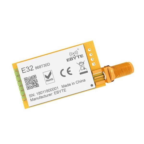 LoRa 868MHZ SX1276 Wireless Transmitter and Receiver RF Module E32-868T30D - Image 2