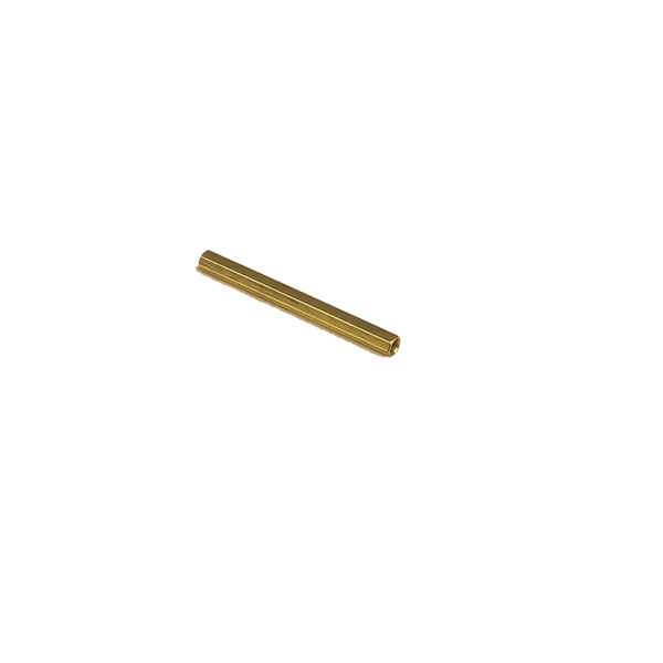 M3 X 50mm Female to Female Brass Hex Threaded Pillar Standoff Spacer- 12 Pcs. - Image 2