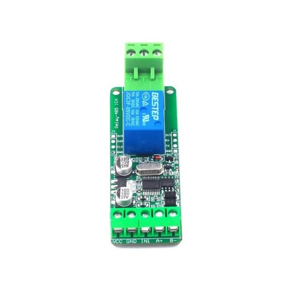 5V Modbus RTU, 1Channel Relay Module, Input Optocoupler, Isolation RS485 MCU for, Arduino - Image 3