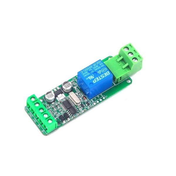 5V Modbus RTU, 1Channel Relay Module, Input Optocoupler, Isolation RS485 MCU for, Arduino