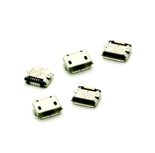Micro USB 2.0 B type 5 Pin Connector-5Pcs. - Robotools