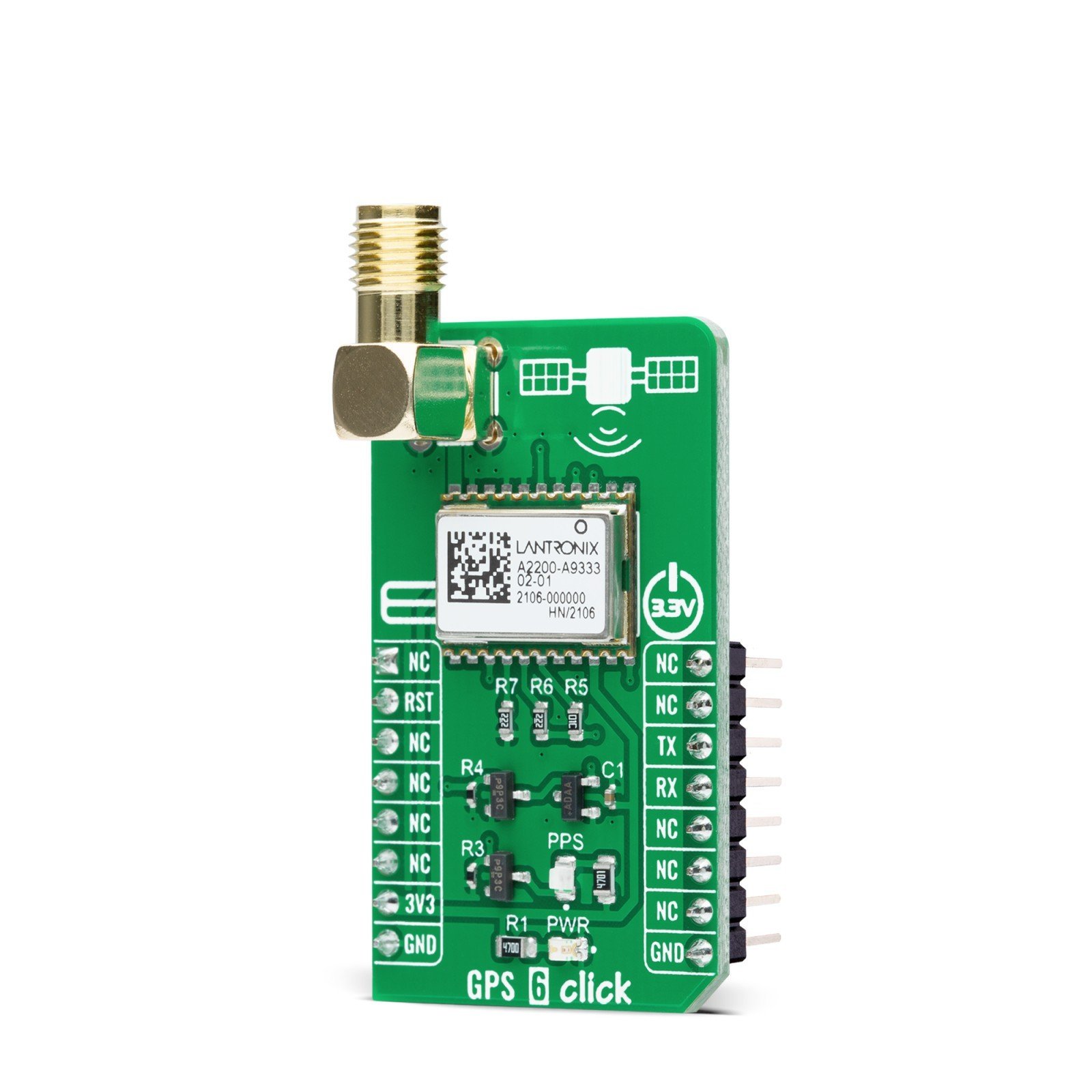 Mikroe GPS 6 Click Board - DarkOct02