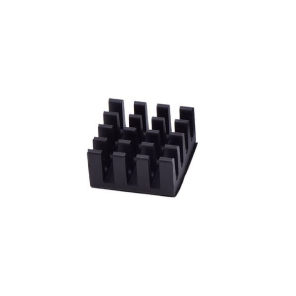 Black Aluminum Heatsink for Raspberry Pi - Image 4