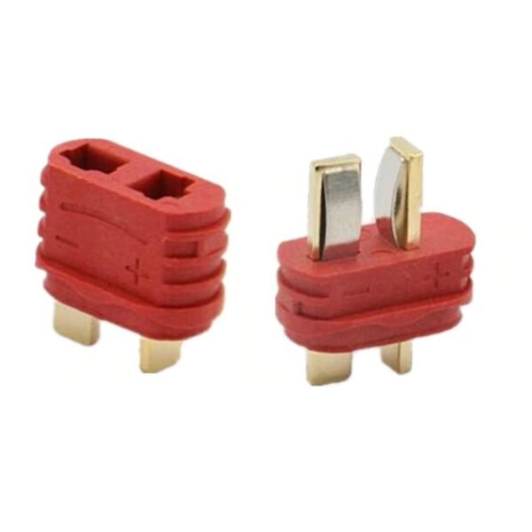 Nylon T-Connectors Male-Female- 1 Pair