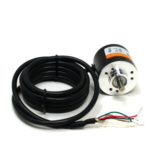 Orange 1000 PPR 2-Phase Incremental Optical Rotary Encoder with Outer diameter 41mm - Image 3