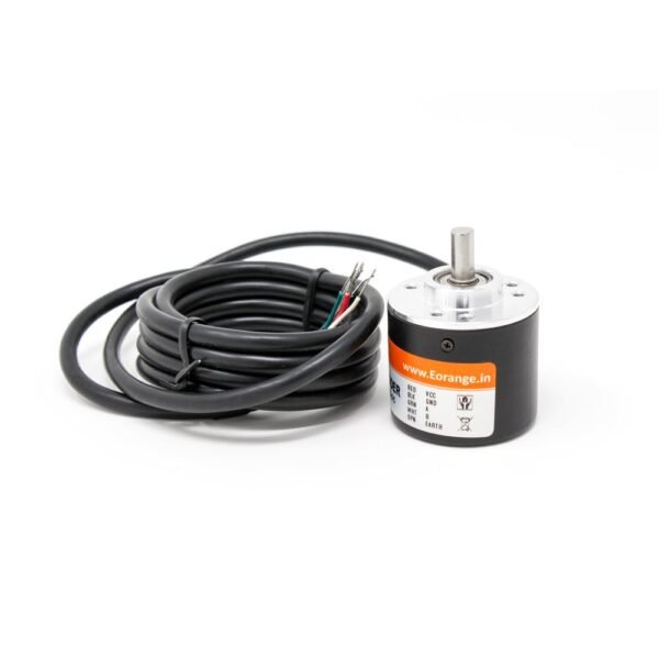 Orange 1000 PPR 2-Phase Incremental Optical Rotary Encoder with Outer diameter 41mm